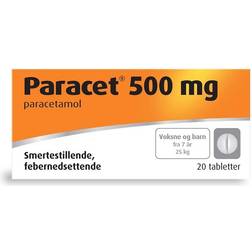 Paracet 500mg 20 st Tablett
