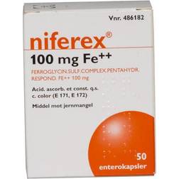 Niferex Enteric capsules 100mg 50pcs 50 st