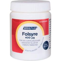 Nycoplus Folic Acid 400µg 100 st