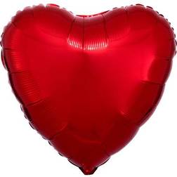 Amscan Metallic Red Heart PKG
