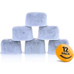 Charcoal Water Filter Pods 12-Pack Filters