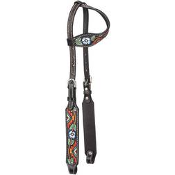 Royal Aztec/Flower Single Ear Headstall