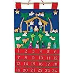 Vermont christmas Company Nativity Fabric Advent Calendar Countdown to