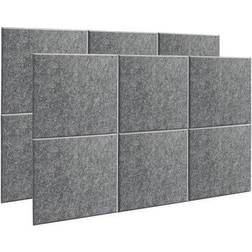 Agptek 12 Pack Acoustic Foam Panels Soundproofing Absorbing High Density Noise Cancel