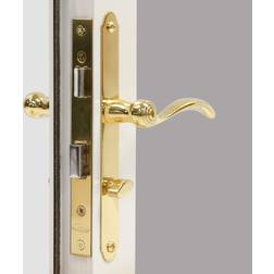 Larson ch3040701 storm door mortise latch, bright brass