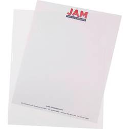 Jam Paper Plastic Sleeves, 12", 120/Box