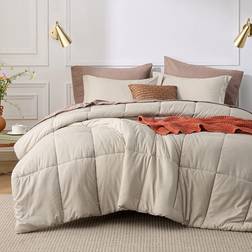 Bedsure Lightweight All Season Bedspread Orange, Black, White, Beige, Gray, Green, Blue, Pink (228.6x228.6)