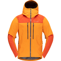 Norrøna Troll War Gore-Tex Pro Light Jacket - Orange Popsicle/Arednaline