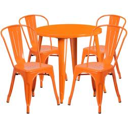 Flash Furniture Dalton Commercial Grade Dining Set