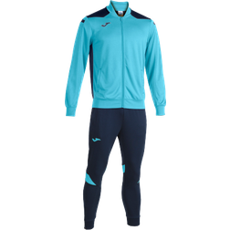 Joma Men's Championship Vi Tracksuit - Turquoise Navy Blue