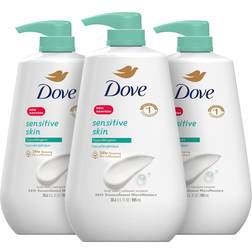 Dove Sensitive Skin Hypoallergenic Body Wash 3-pack