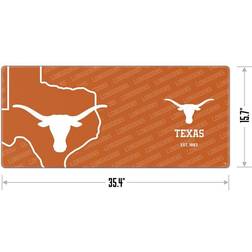 YouTheFan NCAA Texas Longhorns Logo Series Desk Pad