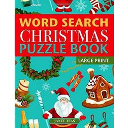 Christmas Word Search Puzzle Book Large Print Holiday Fun for Adults and Kids