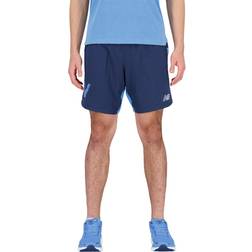 New Balance Men's Impact Run Short, Navy/Multi