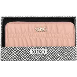 Xoxo Women s Zip Around Wristlet Wallet Large