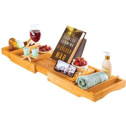 Bamboo Bathtub Caddy