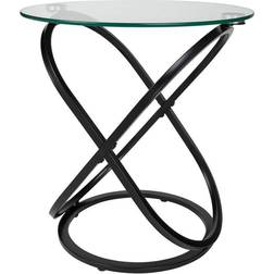 Danya B Galaxy Tempered Glass Small Table