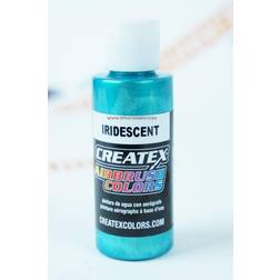 Createx airbrush colors 5504 iridescent turquoise 4oz. water-based paint