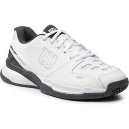 Wilson Rush Comp LTR Mens Shoe White/White/Ebony White