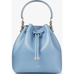 Jimmy Choo Bon Bon Bucket Smoky Blue/Light Gold One Size