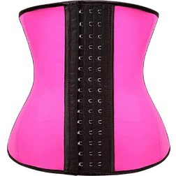 Yianna Underbust Latex Sport Girdle - Rose