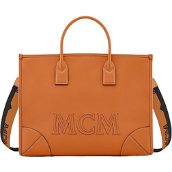 MCM München Tote Large - Cognac