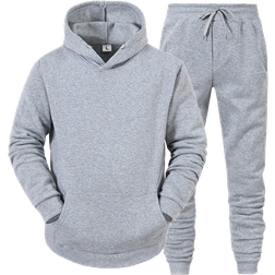 Men's Tracksuit 2 Piece Hoodie - Grey