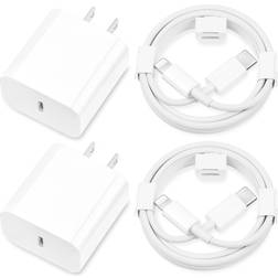 Mailesi iPhone Charger 2-pack