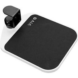 Vivo White Rotating Desk Clamp Adjustable Computer Mouse Pad Device Holder