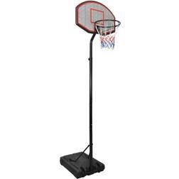 vidaXL Basketball Stand Black 282-352 cm Polyethene