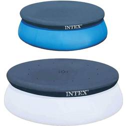 Intex 10' easy set above ground swimming pool vinyl round cover tarp 8' cover
