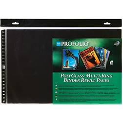 Itoya PolyGlass Refill Page Pack 17" x 11" Landscape, Pkg of 10