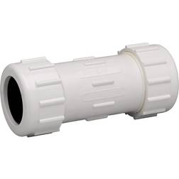 NDS HOMEWERKS 3 in. PVC Compression Coupling, White