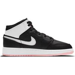 Nike Air Jordan 1 Mid GS - Black/Arctic Pink/White