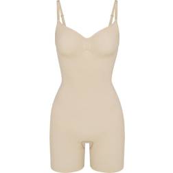 SKIMS Seamless Sculpt Mid Thigh Bodysuit - Sand