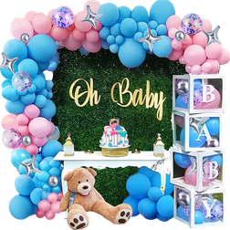 Balloon Arches Gender Reveal 120pcs