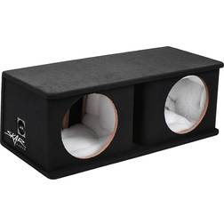 Skar Audio SK2X12V Dual 12" Universal Fit Ported Subwoofer Enclosure