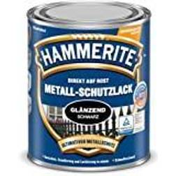 Hammerite 24,52/Liter Metallschutzlack glaenzend Metallfarbe Schwarz 0.75L