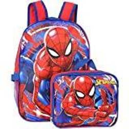 Marvel Spider-Man Boys 2-Piece Backpack Lunchbox Set red/multi one size