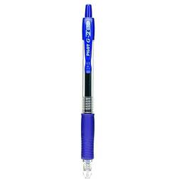Pilot G-2 Retractable Gel Roller Pen blue ultra fine pack of 12