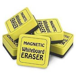 The Pencil Grip Inc Magnetic Dry Erase Whiteboard Erasers Pack of 12