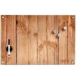 Zeller Glas-Magnettafel 60,0 Wood