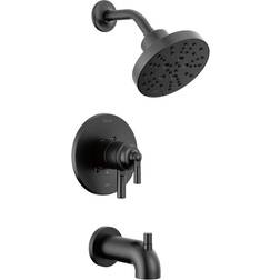 Delta Saylor 1-Handle Shower Black