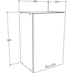 VCM Breite Wandschrank