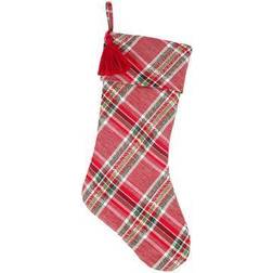 National Tree Company HGTV Collection Bias Cut Stocking