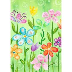 Garden Spring Blooms Flower Spring Flag Double