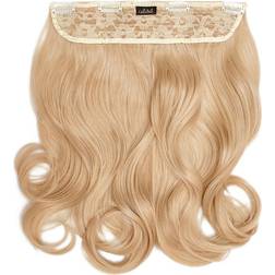 Lullabellz Thick Curly Clip In Hair Extensions 16 inch Honey Blonde