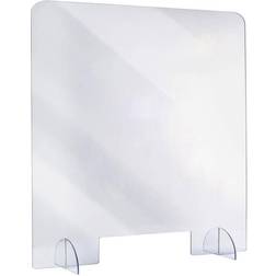 Alpine 36 0.18 Clear Acrylic Sheet Table Top Protective Sneeze Guard