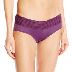 Warner's No Pinching No Problems Dig Free Lace Hipster - Purple Fig