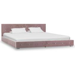 vidaXL Bed with Mattress 64cm Bettrahmen 180x200cm